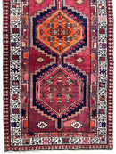 Vintage Persian Sarab Wool Runner Rug 3’4 x 10’7”