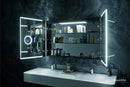 Pagani LED Mirror Cabinet with Defogger, Dimmer, Magnifier & USB outlet Villohome