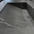 HANDCRAFTED INFINITY PIETRA GREY HIGH ENGINEERED STONE SINK (ES-100)
