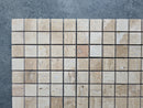 Patara 12" x 12" Honed Travertine Mesh-Mounted Mosaic Tile