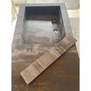 HANDCRAFTED DEKTON TRILLIUM ENGINEERED PORCELAIN SINK (ES-065)