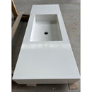 CUSTOM PURE WHITE QUARTZ SINK (QU-056)