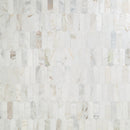 Arabescato Venato White Picket 11.73"x12" Honed Marble Mesh Mounted Mosaic Tile - MSI Collection