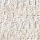ROCKMOUNT Mayra White Ledger Panel 6"x24" Natural Limestone Wall Tile - MSI Collection