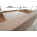 HANDCRAFTED CUSTOM TRAVERTINE DOUBLE SINK (TR-133)
