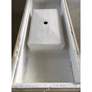 CUSTOM CALACATTA GOLD QUARTZ SINK (QU-041)
