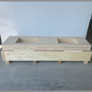 Marble Sink, Custom Travertine Sink, Handmade Beige Travertine Sink, Vein Cut Marble Vanity Top Sink, Marble Bathroom Sink, Vessel Sink (TR-140)