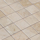 2x2 cappuccino marble mosaic 2x2 10089735 angle