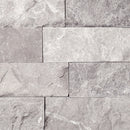 Rockmount Luna Gray 6"x18" Marble Splitface Ledger Corner Panel Wall Tile - MSI Collection