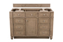 James Martin Bristol 48" Single Bathroom Vanity, Whitewashed Walnut