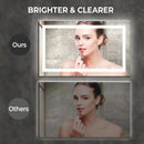 HAUSVITA 36x24" Center Glow LED Bathroom Vanity Mirror