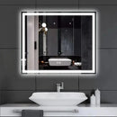 HAUSVITA 36x24" Center Glow LED Bathroom Vanity Mirror