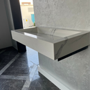 Custom Extra Statuario Polished Porcelain Sink (ES-051)
