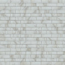 Ivory Amber Beveled Subway 11.81"x11.81" Glass Mesh-Mounted Mosaic Tile Pattern- MSI Collection