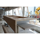 HANDCRAFTED CUSTOM TRAVERTINE DOUBLE SINK (TR-133)