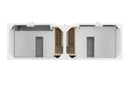 James Martin De Soto 72" Double Bathroom Vanity, Bright White