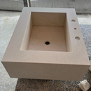 HANDCRAFTED CUSTOM LIMESTONE SINK (NS-051)