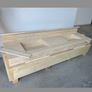 Marble Sink, Custom Travertine Sink, Handmade Beige Travertine Sink, Vein Cut Marble Vanity Top Sink, Marble Bathroom Sink, Vessel Sink (TR-140)