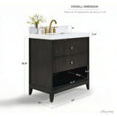 Momo 30" Bath Vanity Set