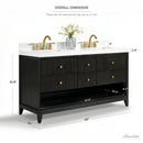 Momo 60" Bath Vanity Set