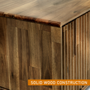 Bosk Solid Wood Storage Bench
