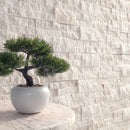 ROCKMOUNT Mayra White Ledger Panel 6"x24" Natural Limestone Wall Tile - MSI Collection