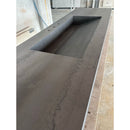 HANDCRAFTED METAL DARK ENGINEERED PORCELAIN SINK (ES-070)