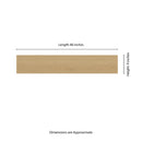 Laurel Palmilla 9"x48" 20MIL Rigid Core Luxury Vinyl Plank Flooring - MSI Collection