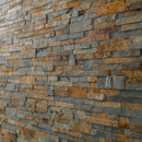 Rockmount Gold Rush Splitface Ledger Panel 6"x24" Natural Slate Wall Tile - MSI Collection