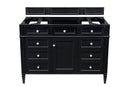 James Martin Brittany 48" Single Bathroom Vanity, Black Onyx