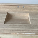 Marble Sink, Custom Travertine Sink, Handmade Beige Travertine Sink, Vein Cut Marble Vanity Top Sink, Marble Bathroom Sink, Vessel Sink (TR-140)