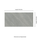 Fossil Snow 24"x48" Matte Porcelain Stone Look Paver - MSI Collection