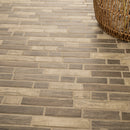 Driftwood Interlocking 11.81" x 11.81" Glass Mesh-Mounted Mosaic Tile Pattern-MSI Collection