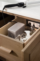 James Martin Portland 48" Single Bathroom Vanity, Whitewashed Walnut