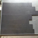 Engineered Wood 5" Wide, 48" RL, 3/8" Thick Red Oak Black Smooth Floors - Bellfloor Collection product shot tile view
