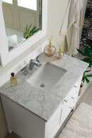James Martin Palisades 36" Single Bathroom Vanity, Bright White