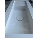HANDCRAFTED WHITE QUARTZ SINK (QU-052)