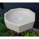 Handmade Travertine Octagon Sink