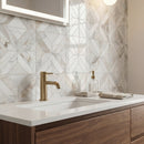 Arabescato Venato White 12"x12" Honed Mosaic Marble Floor And Wall Tile - MSI Collection