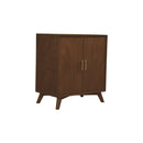 Flynn Small Bar Cabinet, Walnut