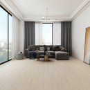 SPC Laminate Flooring Pearl Shell - 0.26" Thickness, Enhenced Bevel - 1.5mm Pad Attached-Super protect - DC Collection room view