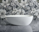Arden 67” Freestanding Solid Surface Bathtub