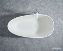 Arden 71” Freestanding Solid Surface Bathtub