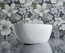 Arden 59” Freestanding Solid Surface Bathtub