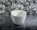 Arden 67” Freestanding Solid Surface Bathtub