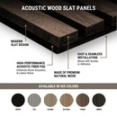 Fluted Sound Absorbing Wall Paneling - WPNL-ACWFLTFOG9.5x94.5 - 8