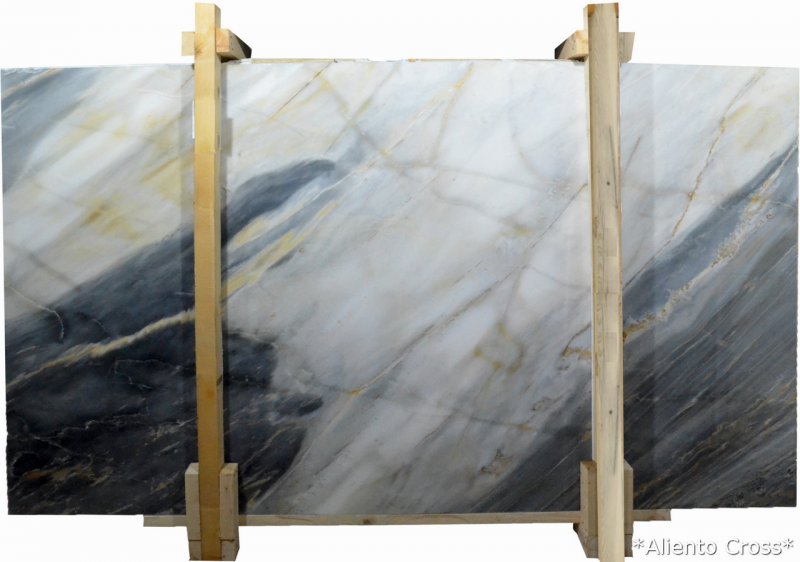 Aliento Cross marble slabs polished 2cm