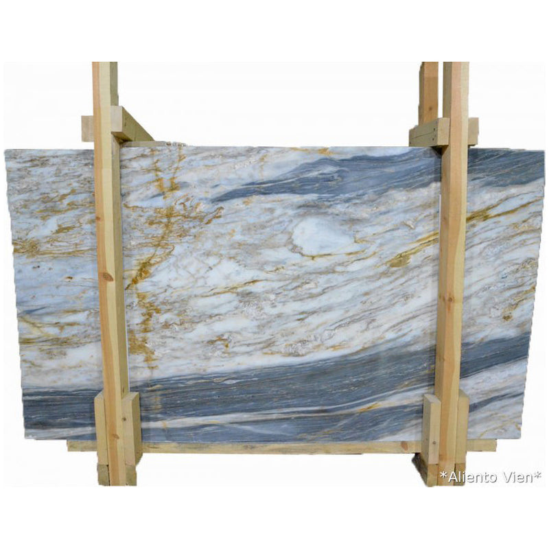 Aliento vien marble slabs polished 2cm