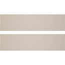 Almond glossy glazed ceramic wall tile msi collection NALMGLO4X16 product shot multiple tiles top view