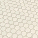 Almond penny round 11.57x12.4 glossy porcelain mesh mounted mosaic tile SMOT-PT-PENRD-ALM product shot angle view